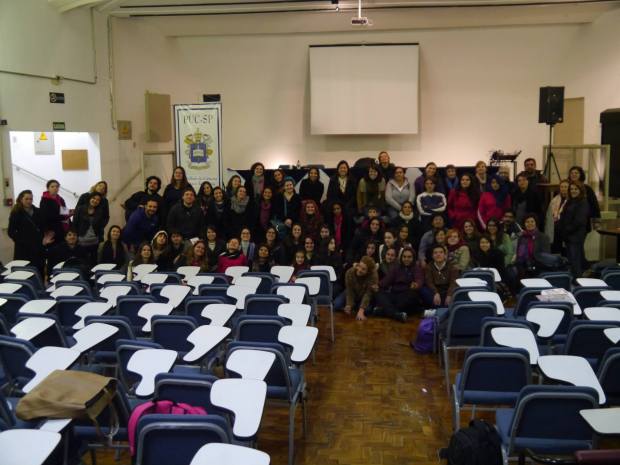 A galera toda reunida! Parabéns a todos!